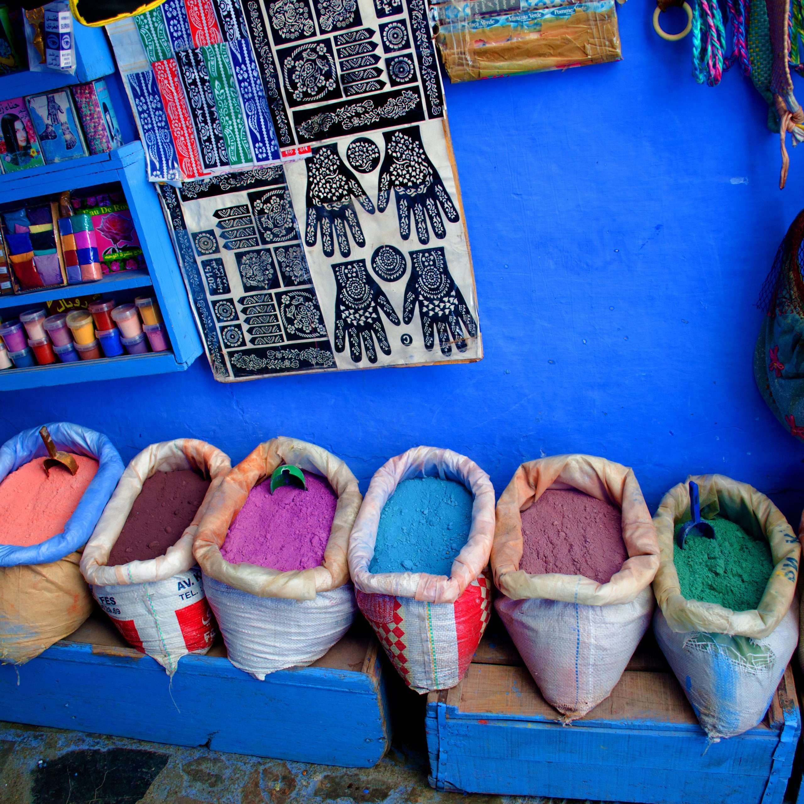 Morocco colors
